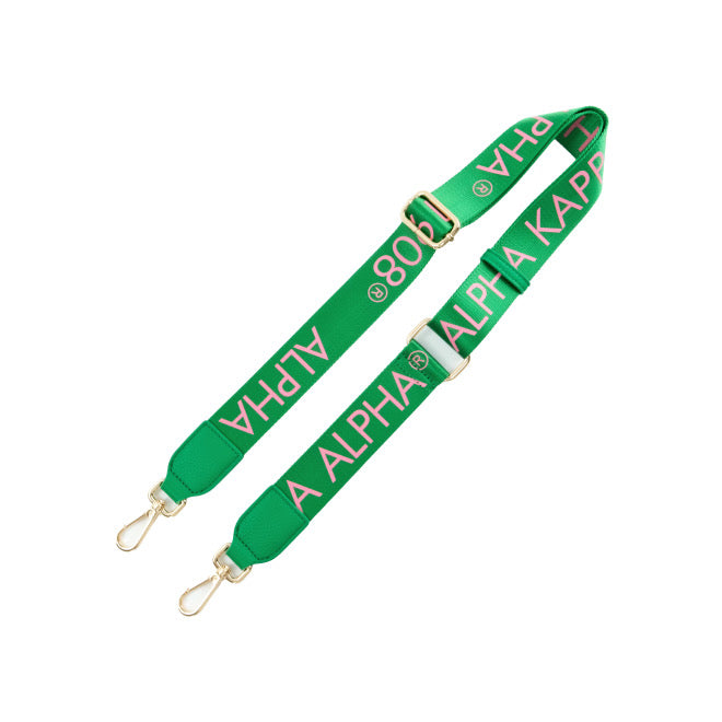 ALPHA KAPPA ALPHA ADJUSTABLE PURSE STRAP