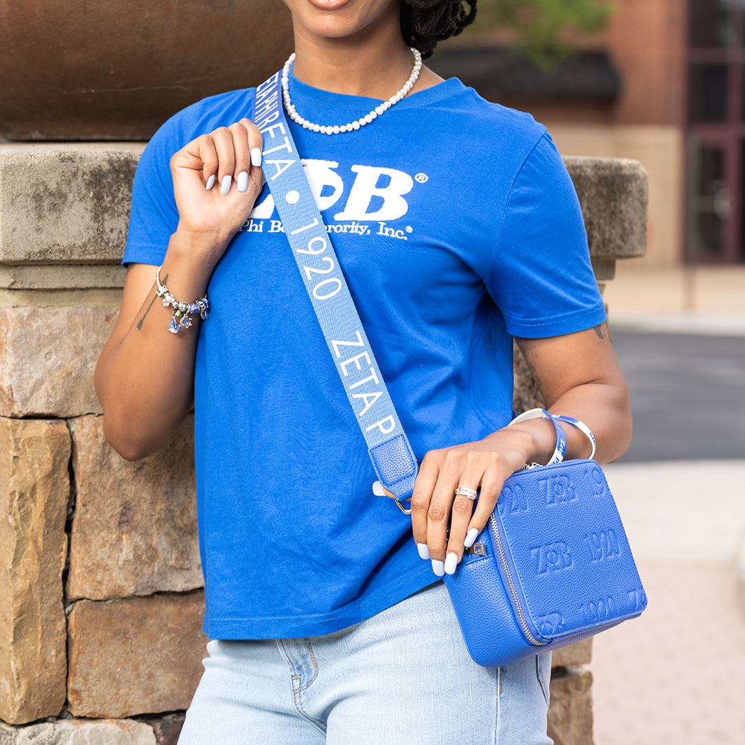ZETA PHI BETA LOGO CROSSBODY
