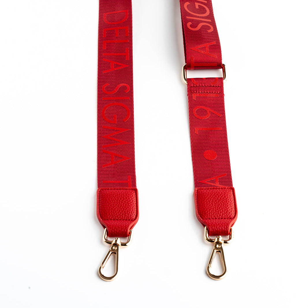 DELTA SIGMA THETA ADJUSTABLE PURSE STRAP