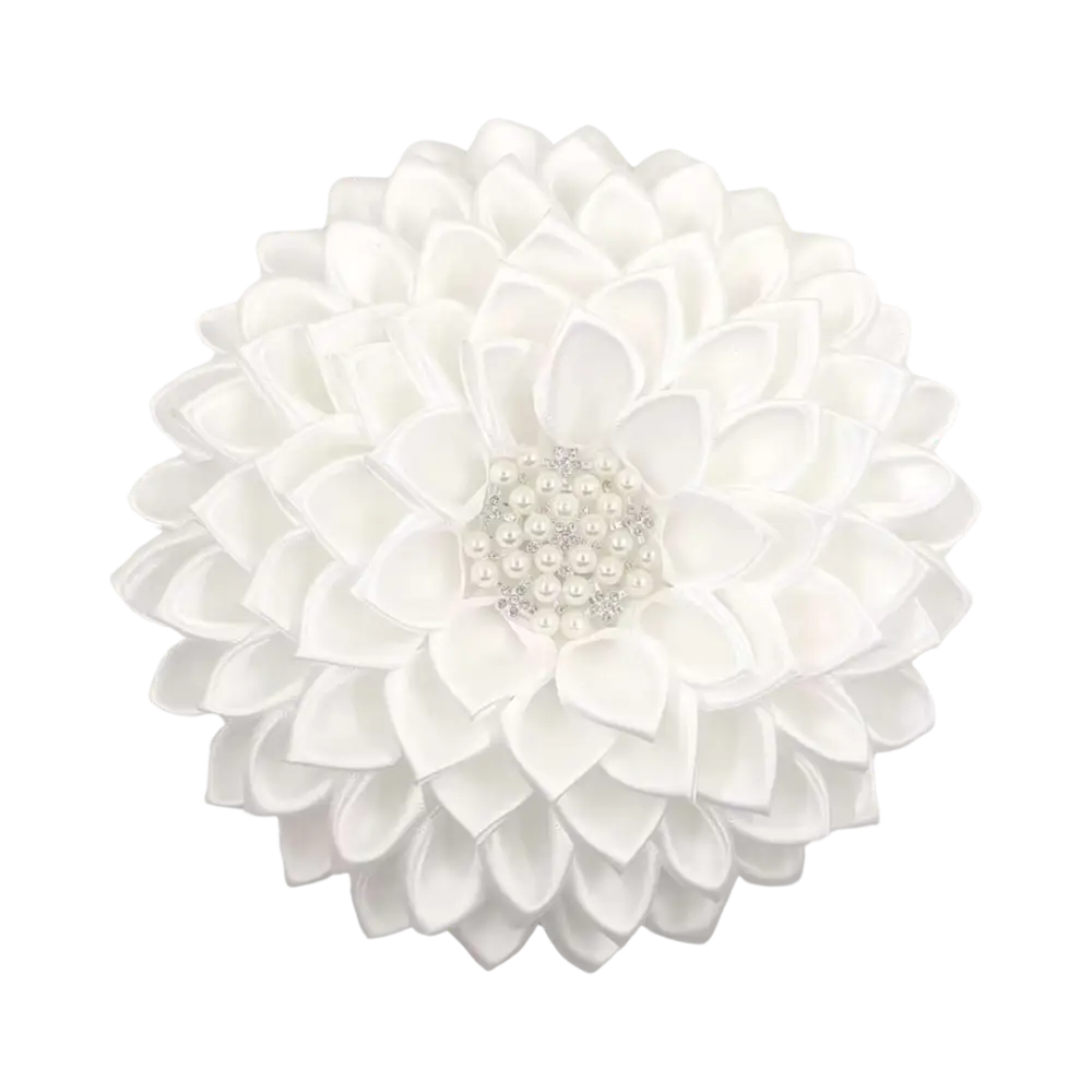 Brooch White 6” Brooches And Pins