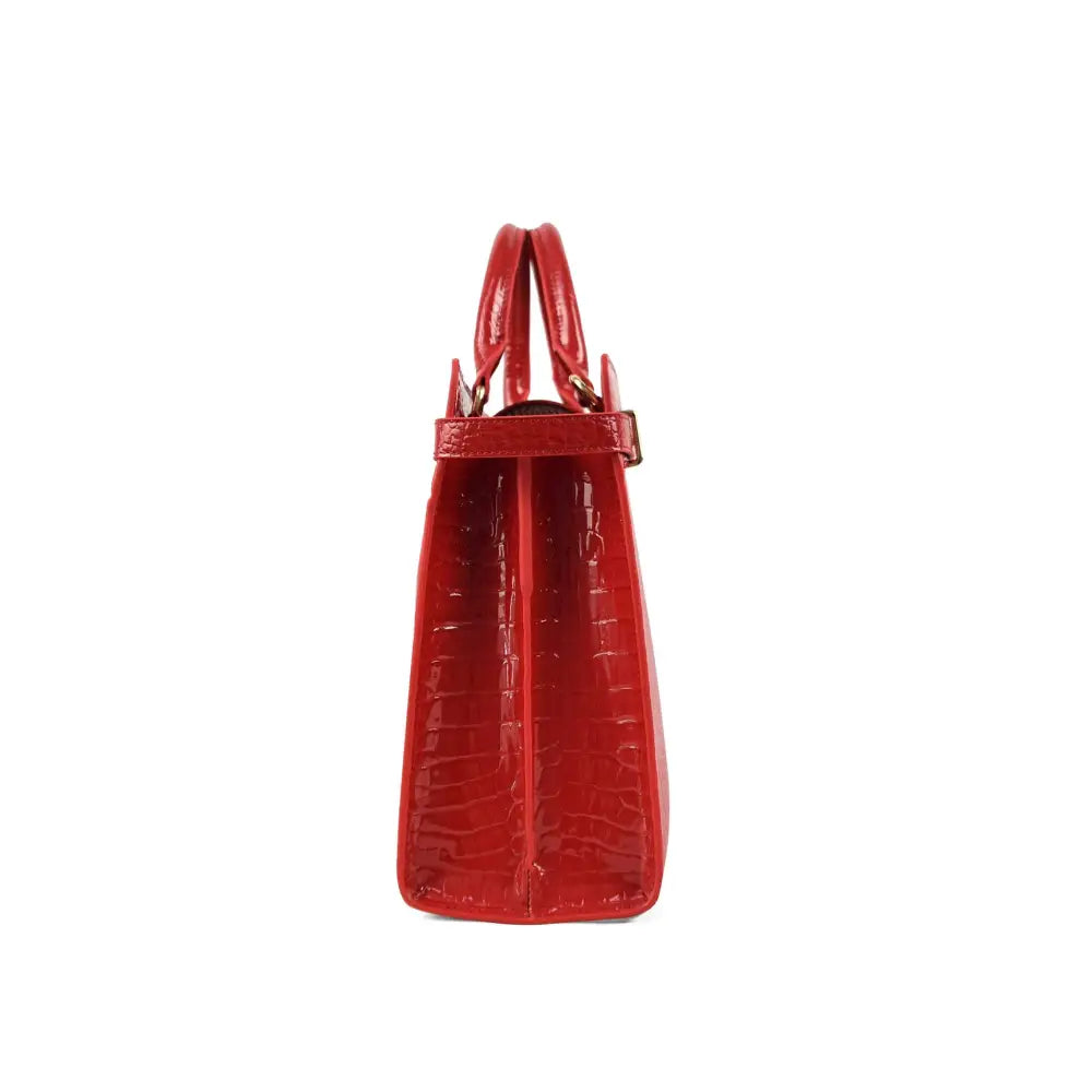 Delta Sigma Theta Vegan Croc Leather Purse Purses And Tote Bags