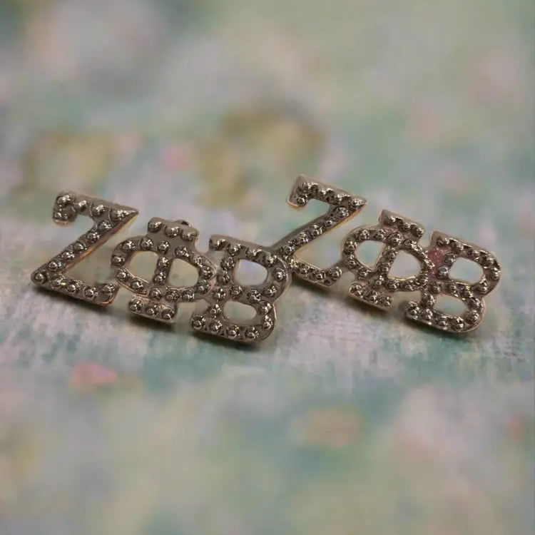 Zeta Phi Beta Greek Letter Earrings