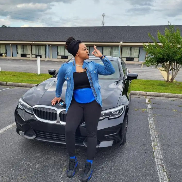 Zeta Phi Beta Oversized Fanny Bag Purses And Tote Bags