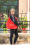 DELTA SIGMA THETA RAE QUILTED TOTE BAG