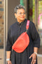 [ PRE-ORDER: WILL SHIP BY JUNE 30, 2026 ] DELTA SIGMA THETA OVERSIZED FANNY BAG