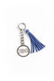 ZETA PHI BETA KEYCHAIN W/TASSEL