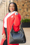DELTA SIGMA THETA LARGE HOBO BAG