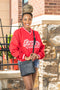 DELTA SIGMA THETA CROSSBODY I BAG