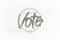 VOTE PINS