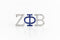 ZETA PHI BETA PIN (2")