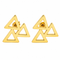 STACKED PYRAMID EARRINGS